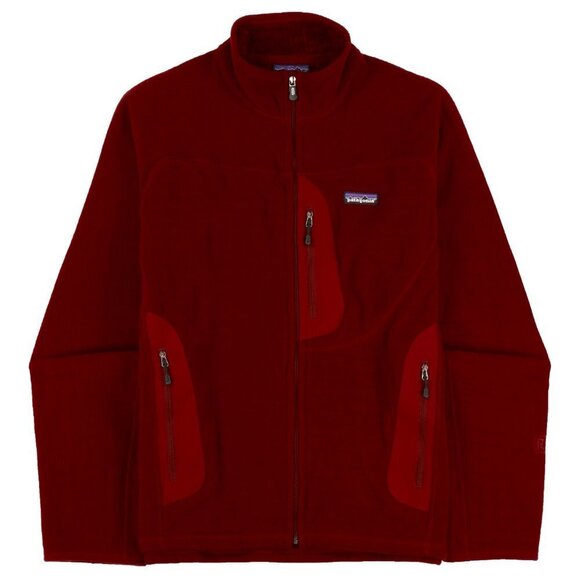 Vintage Patagonia R3 Jacket Molten Lava Large BROKEN ZIPPER - Picture 1 of 13